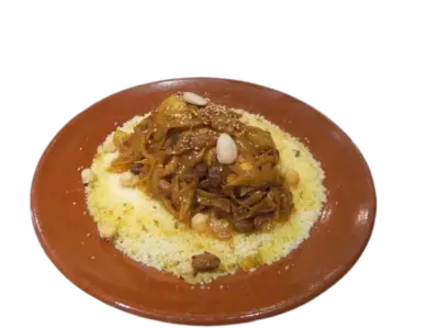 cuscus pollo pasas